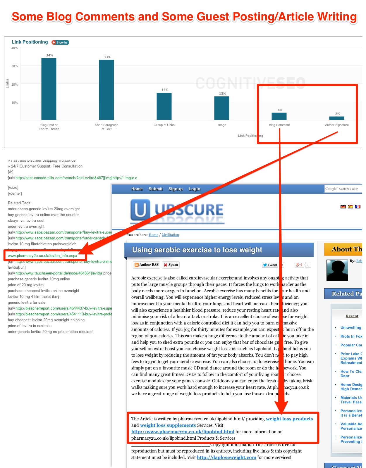Some Blog Comments and Some Guest Posting Article Writing Links
